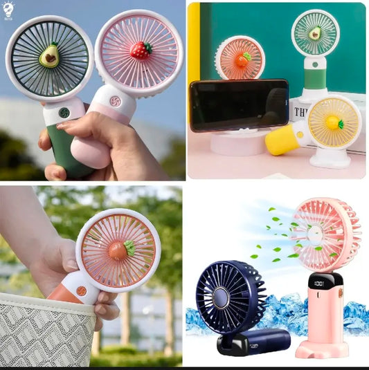 Neck Fan for Kitchen | Folding Handheld Fan Wearable Portable Neckband Mini Fan USB Chargeable Nack Fan