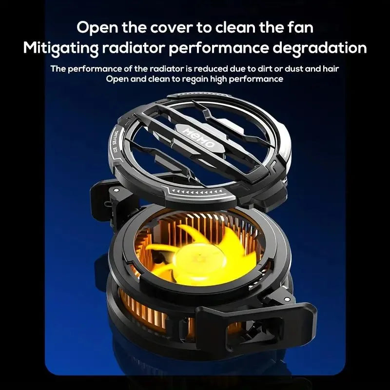 CX07 CX08 & CX15 Mobile Phone Cooler Magnetic Cooling Fan Case Radiator For PUBG Gaming Back Clip Cool Heat Sink For Smartphones