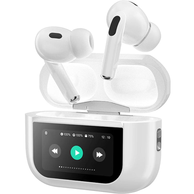 A9 Pro Wireless Earbuds – ANC/ENC Smart Touch Display Earbuds