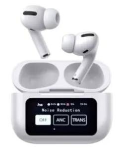 A9 Pro Wireless Earbuds – ANC/ENC Smart Touch Display Earbuds